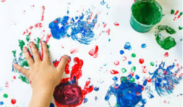 Indoor Hand Painting Activity